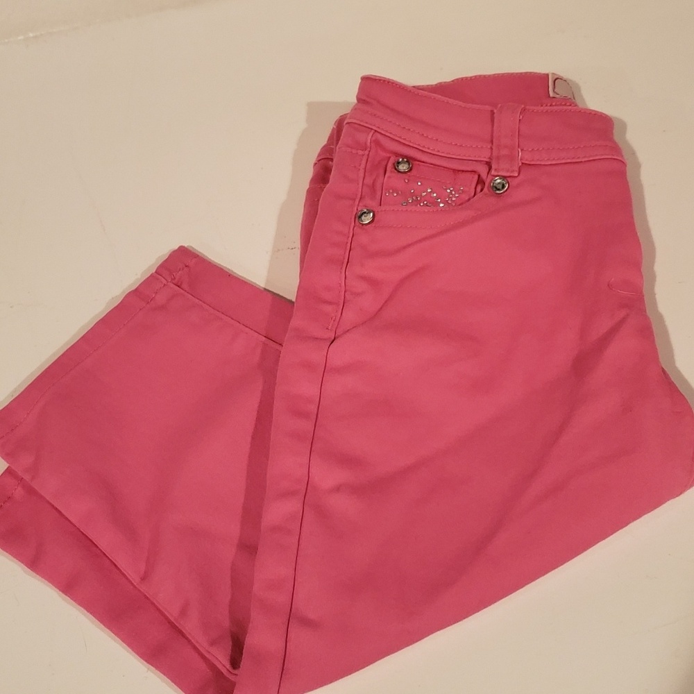 Girls Pink Capri pants